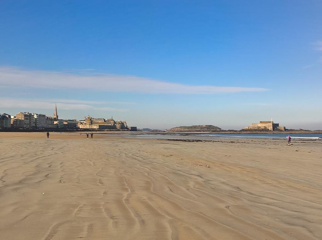 Studio Le Sillon Malouin Vue Mer Saint-Malo Exterior photo