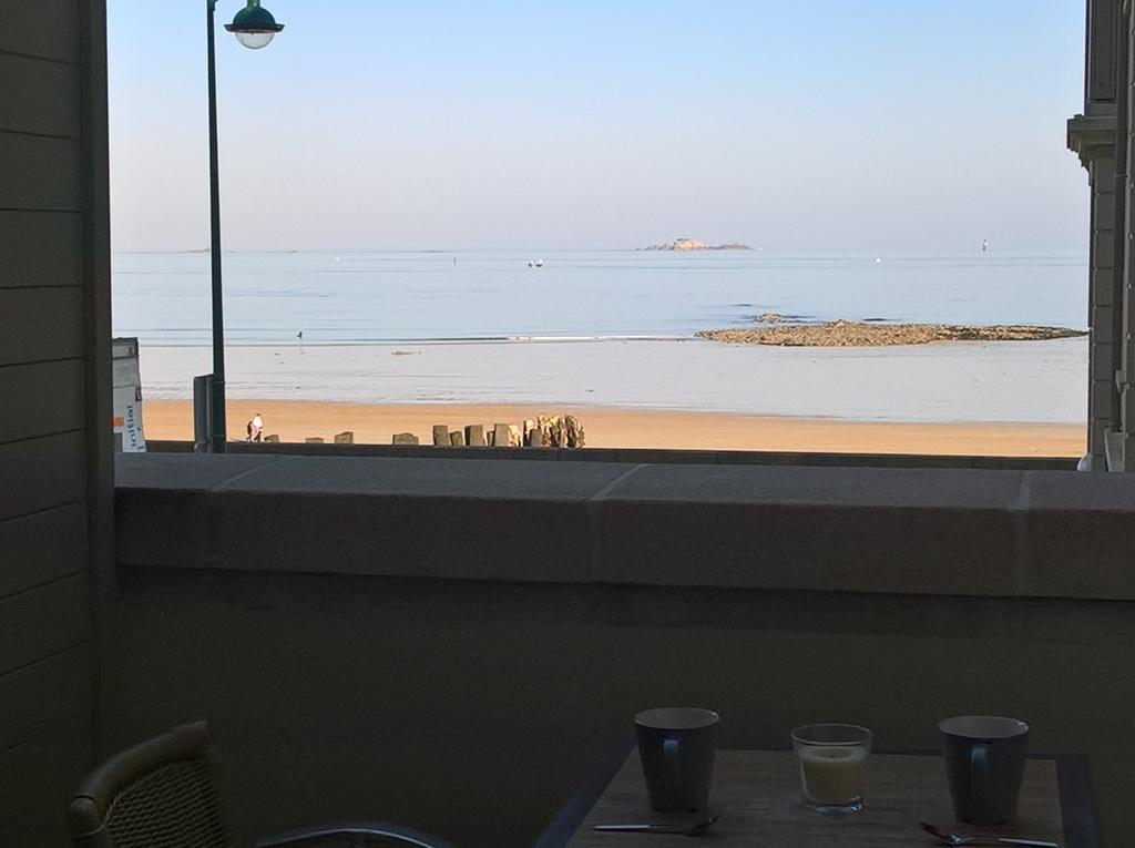 Studio Le Sillon Malouin Vue Mer Saint-Malo Exterior photo